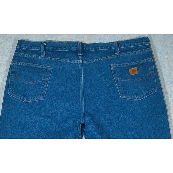 Carhart Jeans 44X32 100% Cotton - Picture 4 of 13